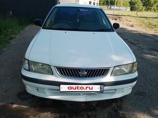 1999 Nissan Sunny B15, белый, 195000 рублей, вид 2