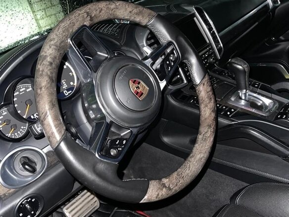 2011 Porsche Cayenne Turbo II (958), чёрный, 4100000 рублей - вид 5