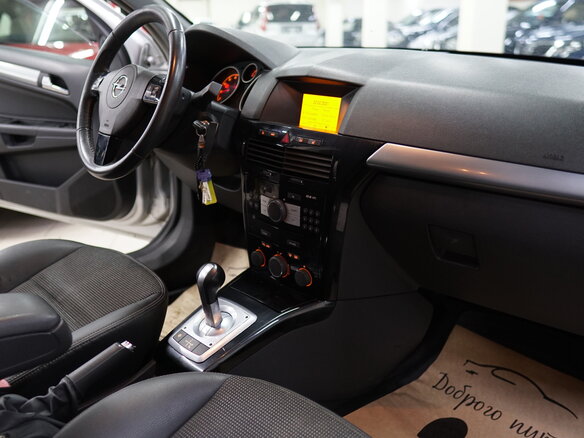 2007 Opel Astra H Рестайлинг, серебристый - вид 10