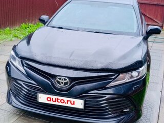 2019 Toyota Camry VIII (XV70), чёрный, 2800000 рублей, вид 2