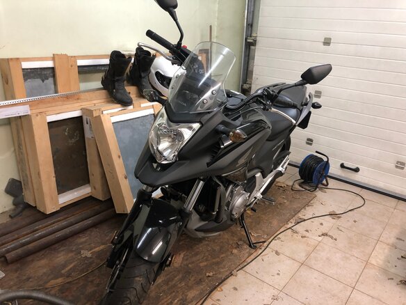 2012 Honda NC 700X, чёрный, 850000 рублей - вид 3