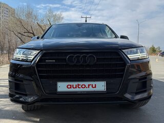 2018 Audi Q7 II (4M), чёрный, 4900000 рублей, вид 2