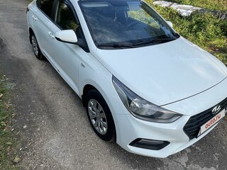 2018 Hyundai Solaris II, белый, 1450000 рублей, вид 5