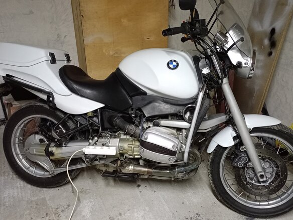 1997 BMW R 850 R, белый, 300000 рублей