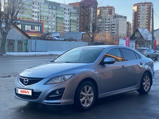 2011 Mazda 6 II (GH) Рестайлинг, серебристый, 1400000 рублей, вид 1