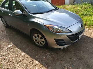 2009 Mazda 3 II (BL), серебристый, 1380000 рублей, вид 3