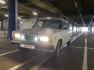 2008 Lada (ВАЗ) 2107, белый, 120000 рублей, вид 1