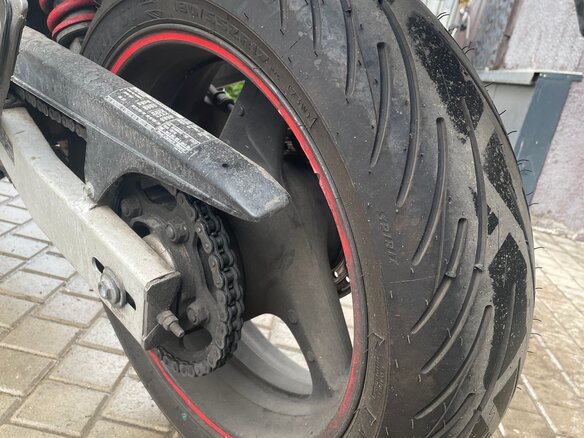 2001 Honda CB 600F Hornet, чёрный, 350000 рублей - вид 6