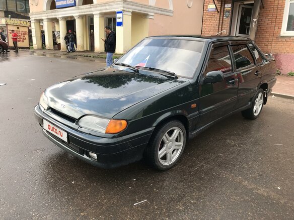 2003 Lada (ВАЗ) 2115, зелёный, 350000 рублей - вид 2