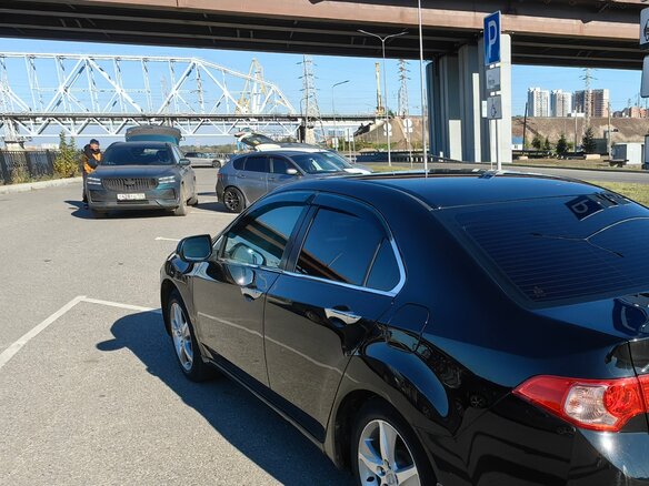2011 Honda Accord VIII, чёрный, 1500000 рублей - вид 3