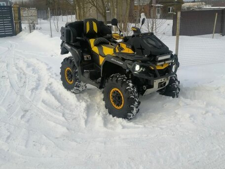 2013 BRP Can-Am Outlander 1000, чёрный, 1630000 рублей, вид 1