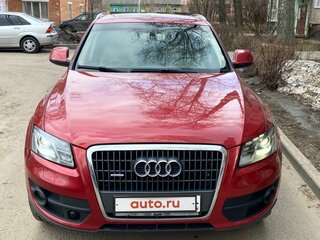 2009 Audi Q5 I (8R), красный, 1600000 рублей, вид 2