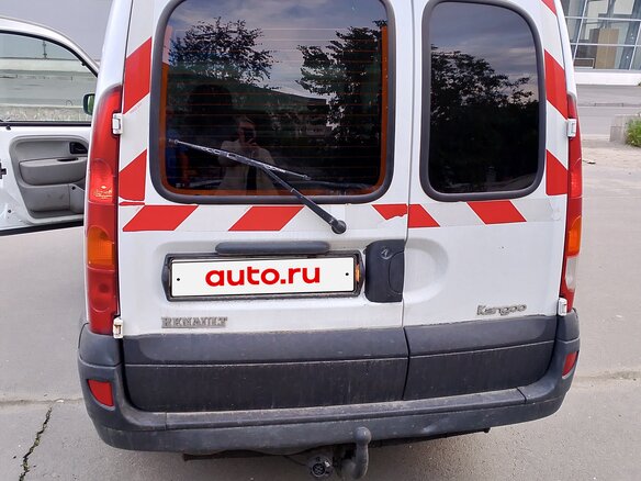 2008 Renault Kangoo I Рестайлинг, белый, 420000 рублей - вид 2