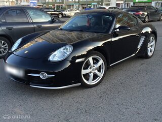 2008 Porsche Cayman I (987), чёрный, 2485000 рублей, вид 1