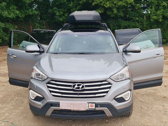 2013 Hyundai Santa Fe Grand III, серый, 2400000 рублей