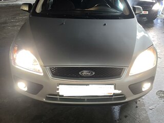 2007 Ford Focus II, серебристый, 625000 рублей, вид 2