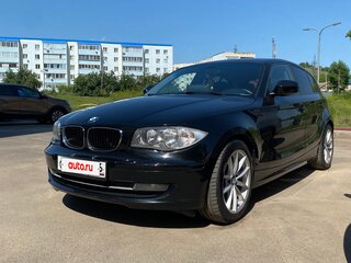 2011 BMW 1 серии 116i I (E81/E82/E87/E88) Рестайлинг, чёрный, 1130000 рублей, вид 4