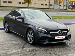 2018 Mercedes-Benz C-Класс 200 IV (W205) Рестайлинг, чёрный, 2990000 рублей, вид 3