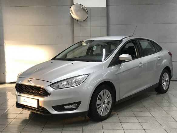 2016 Ford Focus III Рестайлинг, серебристый - вид 1