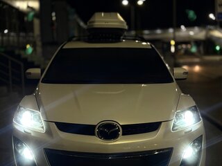 2011 Mazda CX-7 I Рестайлинг, белый, 1000000 рублей, вид 1