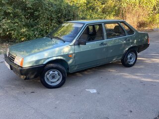 2006 Lada (ВАЗ) 21099, зелёный, 550000 рублей, вид 2