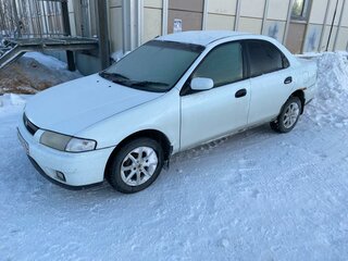 1996 Mazda Familia VII (BH), белый, 100000 рублей, вид 1