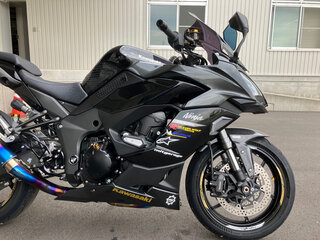 2021 Kawasaki Ninja 1000 SX, чёрный, 1100000 рублей, вид 3
