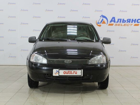 2010 Lada (ВАЗ) Kalina I, чёрный - вид 4
