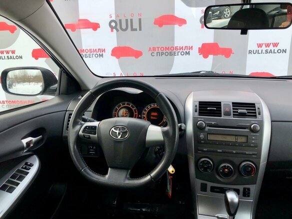 2012 Toyota Corolla X (E140, E150) Рестайлинг, синий - вид 6
