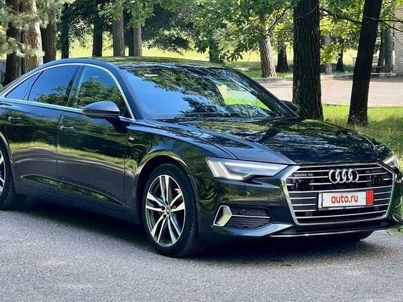 2018 Audi A6 40 TDI V (C8), серый - вид 4
