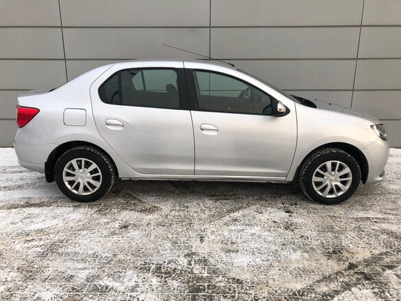 2014 Renault Logan II, серый - вид 3