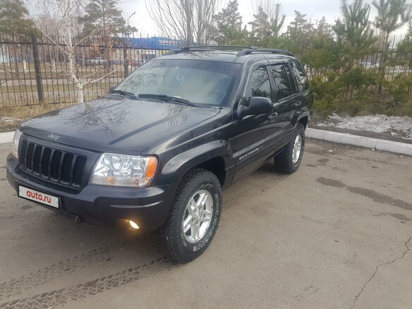 2003 Jeep Grand Cherokee II (WJ), чёрный