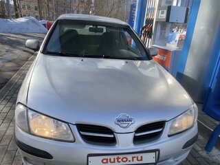 2001 Nissan Almera II (N16), серебристый, 300000 рублей, вид 2