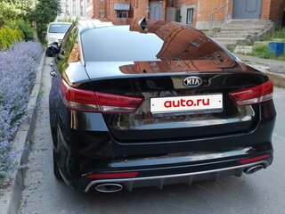2016 Kia Optima IV, чёрный, 1960000 рублей, вид 4