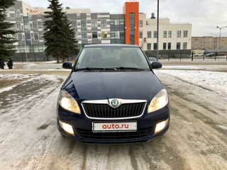 2011 Skoda Fabia II Рестайлинг, синий, 710000 рублей, вид 3