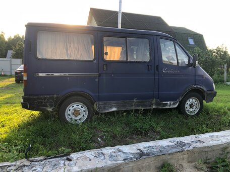 2000 ГАЗ Соболь (2217), синий, 350000 рублей, вид 4
