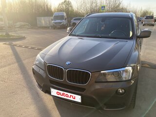 2013 BMW X3 20i xDrive II (F25), коричневый, 1650000 рублей, вид 3