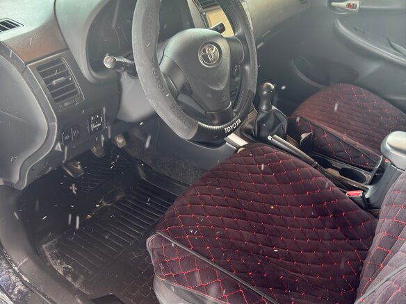 2008 Toyota Corolla X (E140, E150), синий, 750000 рублей - вид 13