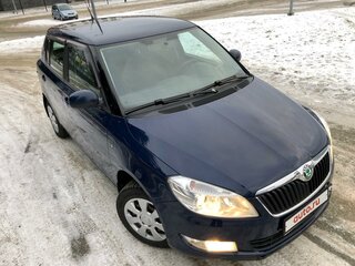 2011 Skoda Fabia II Рестайлинг, синий, 710000 рублей, вид 4