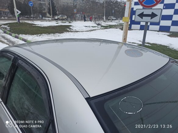 2001 Toyota Mark II IX (X110), серый - вид 14
