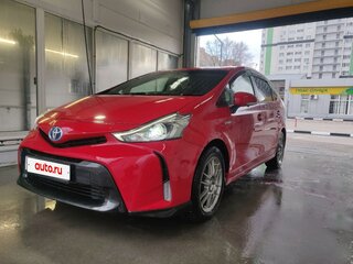 2014 Toyota Prius Alpha I (ZVW40/41) Рестайлинг, красный, 1280000 рублей, вид 4