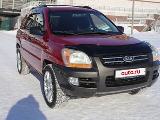2008 Kia Sportage II, красный, 855555 рублей, вид 3