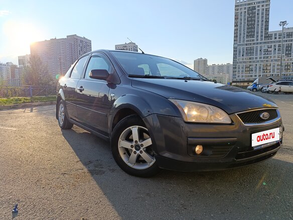 2007 Ford Focus II, серый, 255000 рублей - вид 1