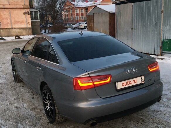 2011 Audi A6 IV (C7), серебристый - вид 2