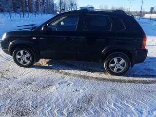 2007 Hyundai Tucson I, чёрный, 999000 рублей, вид 5