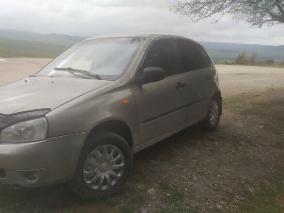 2009 Lada (ВАЗ) Kalina I, бежевый, 310000 рублей