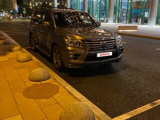2014 Lexus LX 570 III Рестайлинг, серый, 6000000 рублей, вид 2