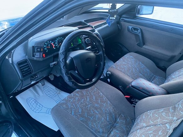 2002 Lada (ВАЗ) 2110, чёрный, 145000 рублей - вид 5