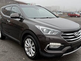 2016 Hyundai Santa Fe III Рестайлинг, чёрный, 2350000 рублей, вид 1