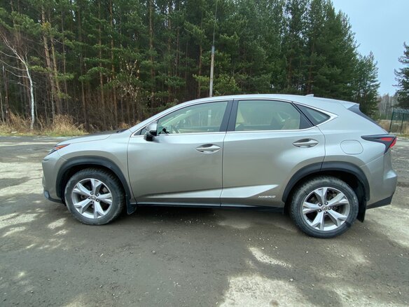2015 Lexus NX 300h I, серый - вид 2